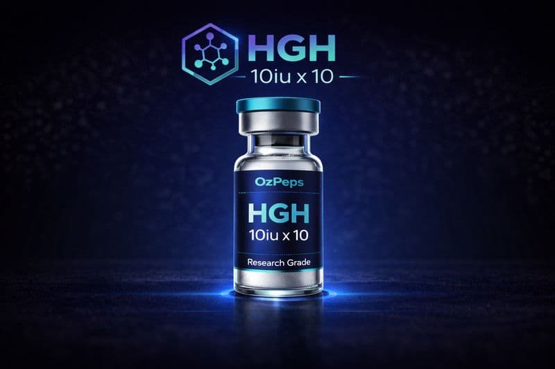 HGH 10iu x 10 (100IU) Peptides Australia